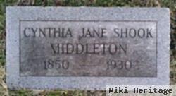 Cynthia Jane Shook Middleton