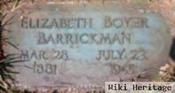 Elizabeth Lucinda Boyer Barrickman