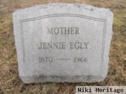 Jennie Alberta "jane" Neff Egly