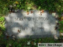 Mary D. Horton