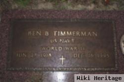 Benjamin Brabham "ben" Timmerman, Sr