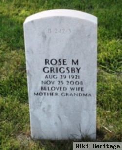 Rose M Lee Grigsby