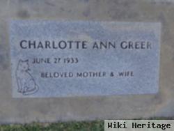 Charlotte Ann Greer