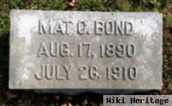 Mat C. Bond