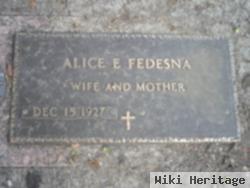 Alice E Fedesna