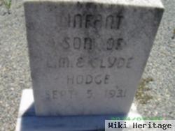 Infant Son Hodge