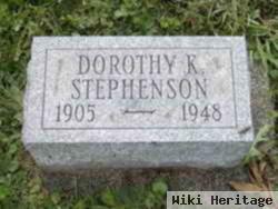 Dorothy K Stephenson