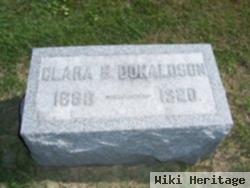 Clara B Donaldson