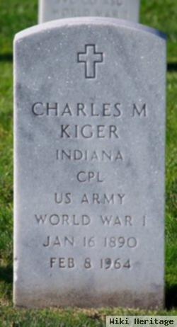 Charles M Kiger