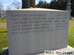 Alice Elizabeth Bronson Bennie