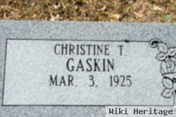 Effie Christine Tadlock Gaskin