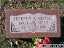 Jeffrey A "jeff" Burns