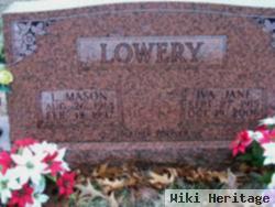 Lonel Mason "jack" Lowery