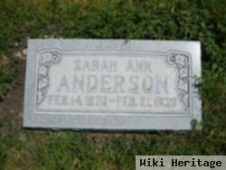 Sarah Ann Anderson