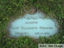 Mary Elizabeth Strayer