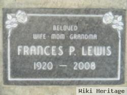 Frances P Lewis