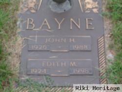 Edith M. Bayne