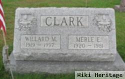 Willard M Clark