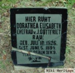 Dorathea Elisabeth Pirsch Rau