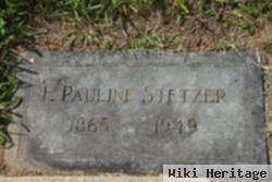 E. Paueline Stetzer