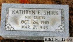 Kathryn E Curtis Shirk