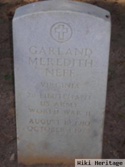 Garland Meredith Neff