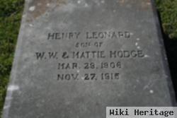 Henry Leonard Hodge