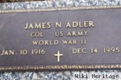 Col James Nathan Adler