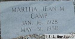 Martha Jean M. Camp