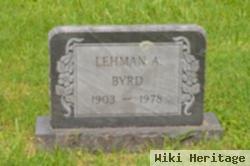 Lehman "lee" A. Byrd