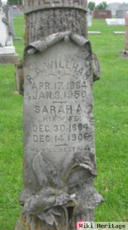 Sarah "sallie" Adkinson Willham