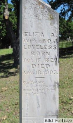 Eliza Ann Hanks Loveless