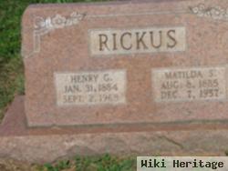 Henry George Rickus