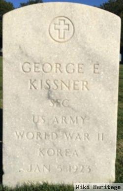 George E Kissner