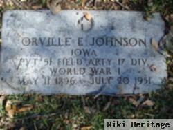 Orville Ernest Johnson