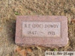 Balaam Franklin "doc" Dowdy