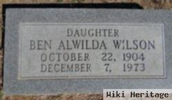 Ben Alwilda Wilson