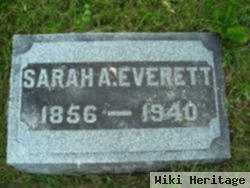 Sarah A Everett