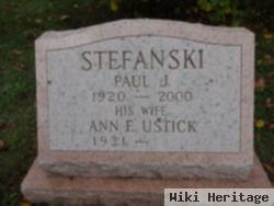 Ann E. Ustick Stefanski