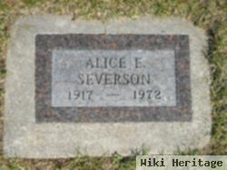 Alice E Severson