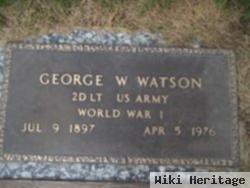 George W. Watson