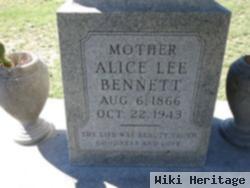 Alice Lee Weaver Bennett