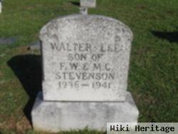 Walter Lee Stevenson