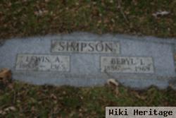 Beryl I Simpson