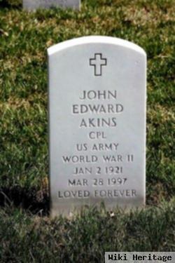 Corp John Edward Akins