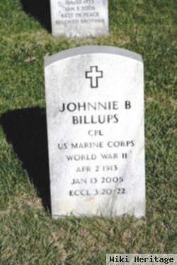 Johnnie B Billups