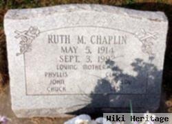 Ruth M Nault Chaplin