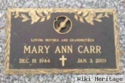 Mary Ann Springer Carr