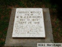 Carroll Wesley Holder