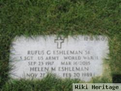 Rufus G Eshleman, Sr